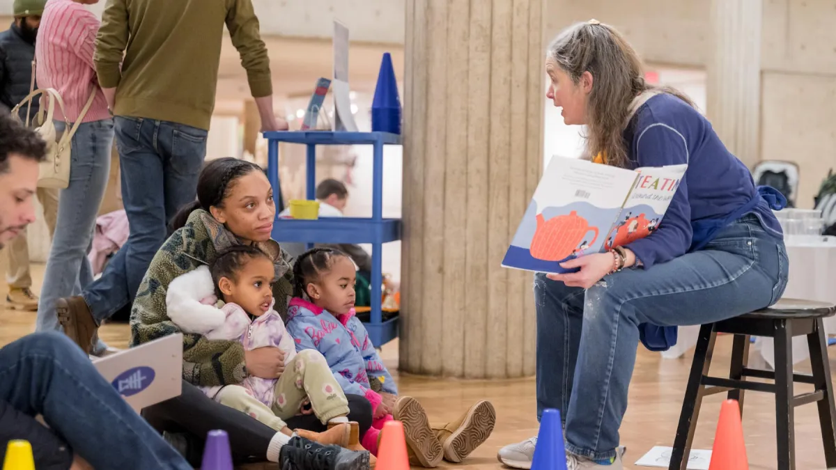 Story Time in the Galleries