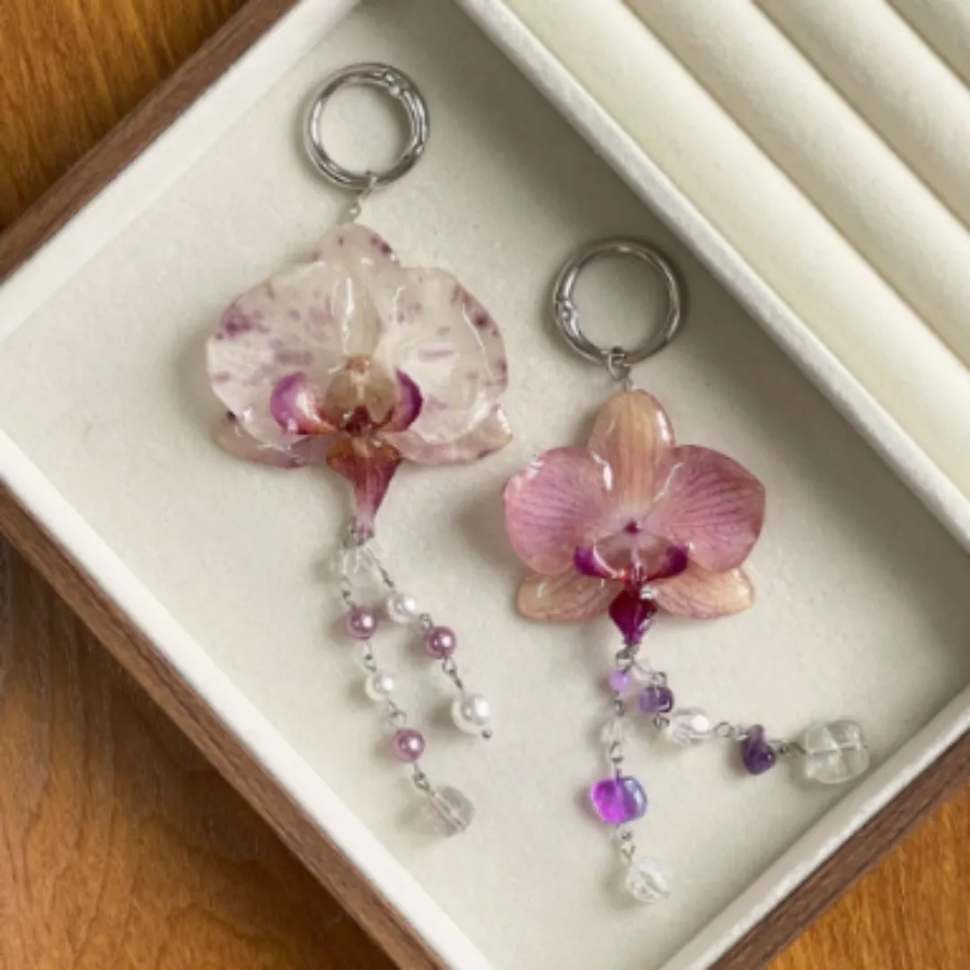 Orchid Bag Charms (ADULT)