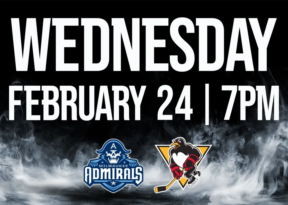 Milwaukee Admirals vs. Wilkes Barre Scranton Penguins