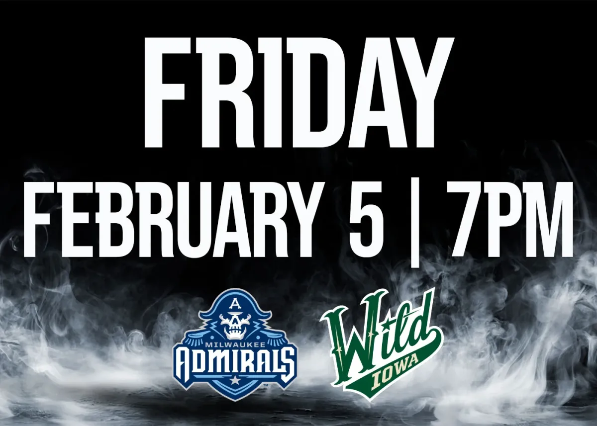 Milwaukee Admirals vs. Iowa Wild