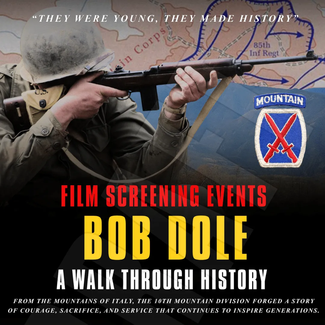 FILM SCREENING: “BOB DOLE – A WALK THROUGH HISTORY”
