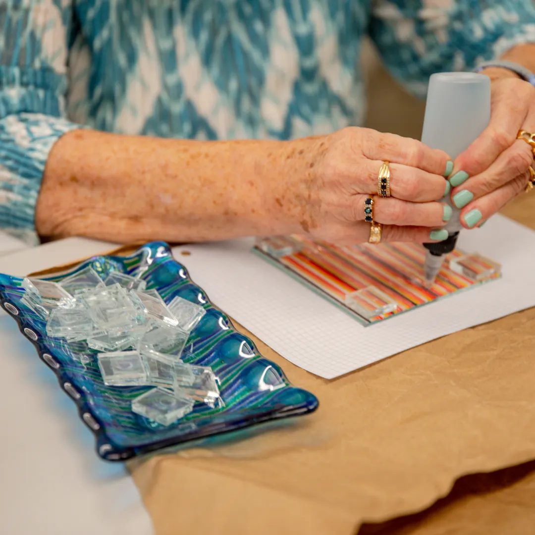 Fused Glass Workshop: Optic Dishes (ADULT)