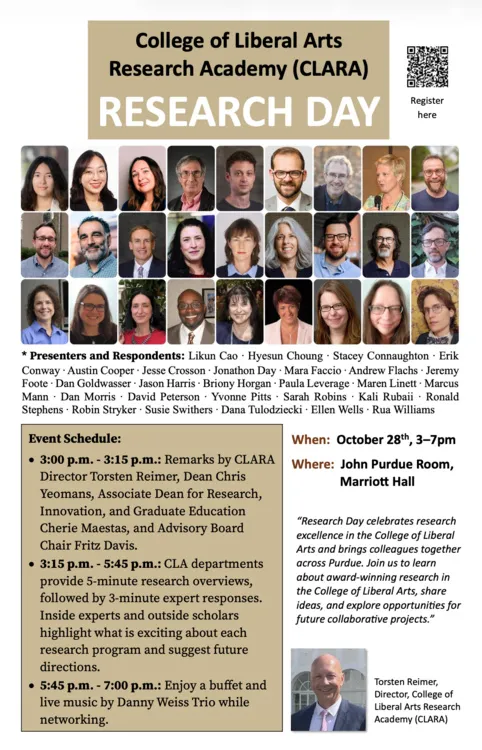 College of Liberal Arts Research Academy (CLARA) Research Day
