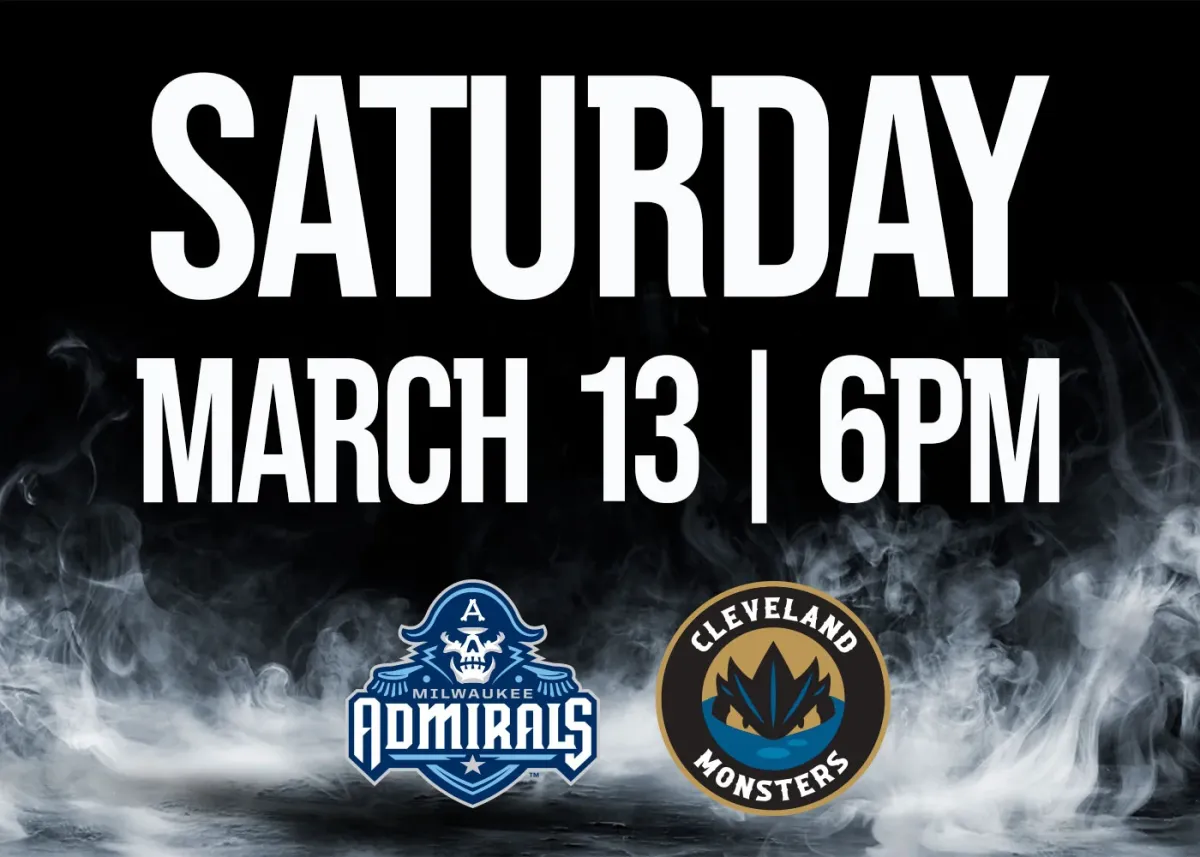 Milwaukee Admirals vs. Cleveland Monsters