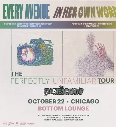Every Avenue x In Her Own Words - Perfectly Unfamiliar Tour
